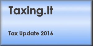 Tax Update 2016